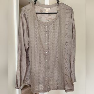 Grey blouse